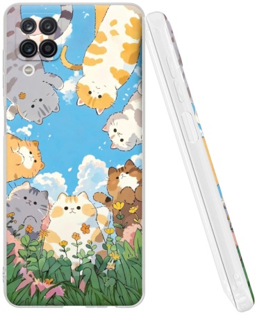 Чехол Mcover для Samsung Galaxy A12 рисунок