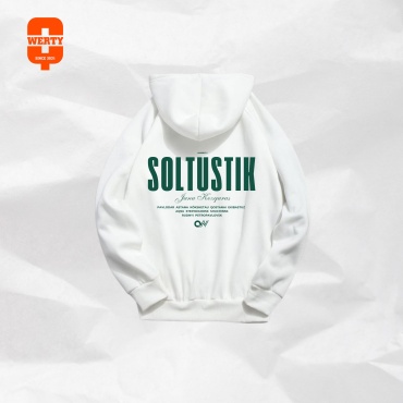 Худи QWERTY Soltustik  белый