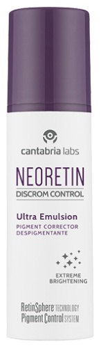 Cantabria Labs эмульсия Neoretin Discrom Control Ultra Emulsion для лица, для зоны декольте 30 мл