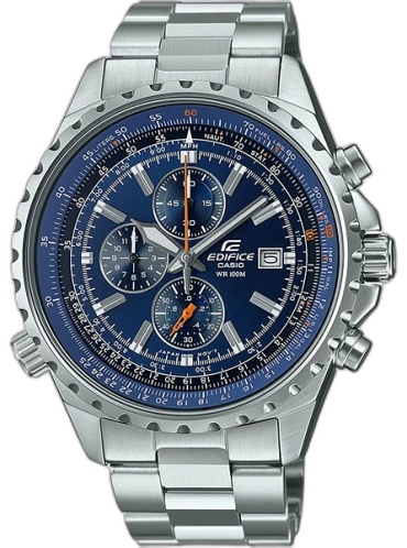 Кварцевые CASIO EF-527D-2AVUEF нержавеющая сталь