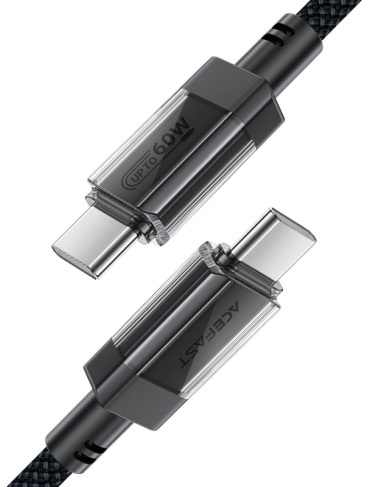 Кабель ACEFAST USB TypeC (M), 1.2 м, C12-03 черный