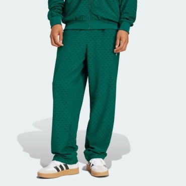 Повседневные брюки adidas зеленый