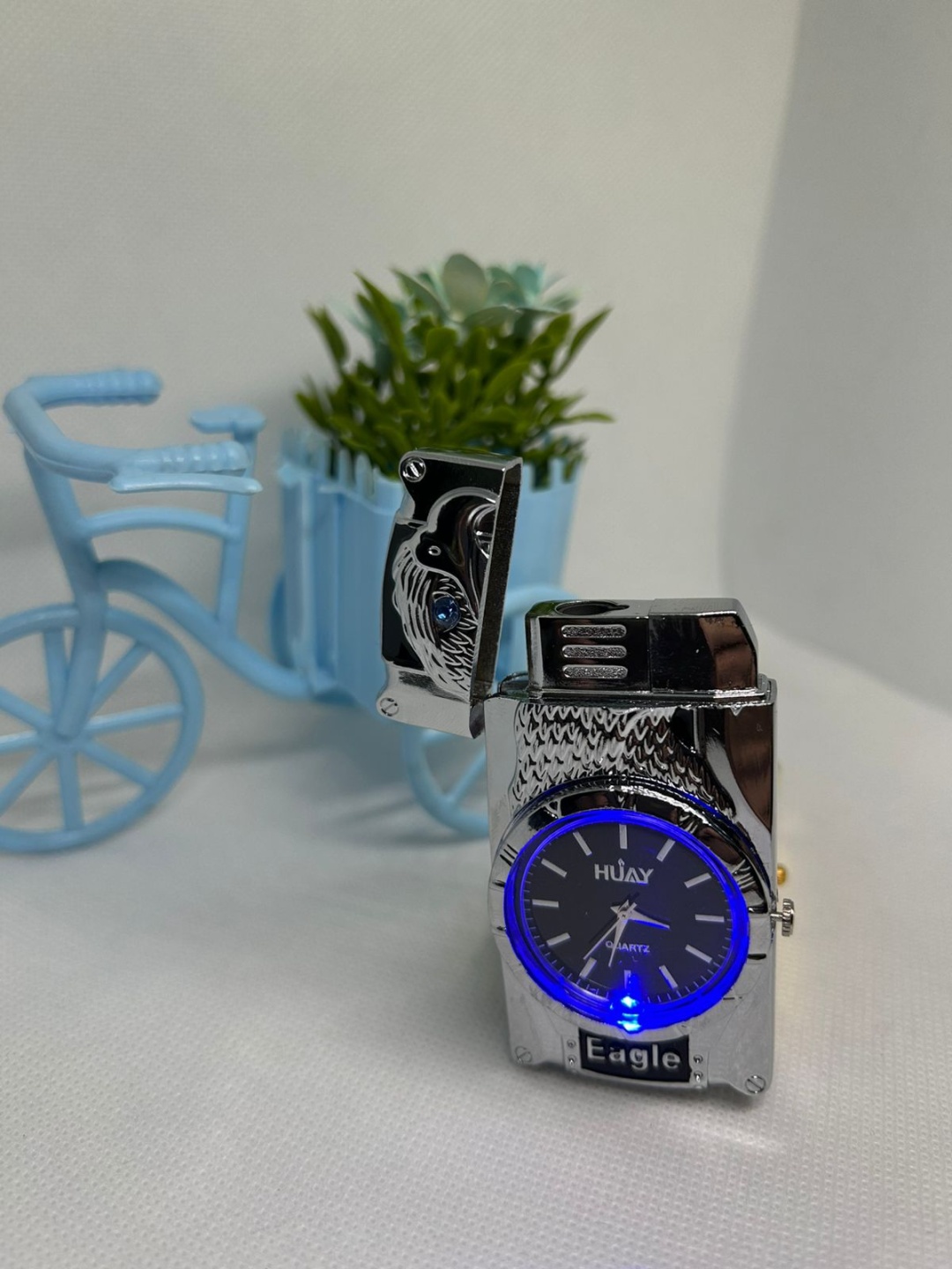 Газовая зажигалка 624779, ABS пластик, металлический сплав