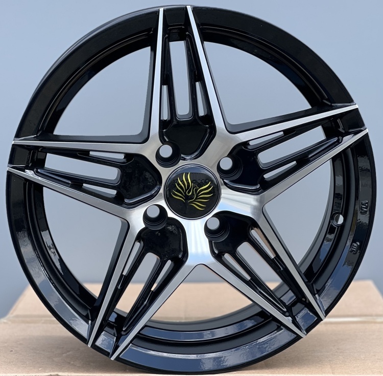 Rainbow 3350EEE 6.5x15/4x100 D67.1 ET35 4 диска черный, серебристый