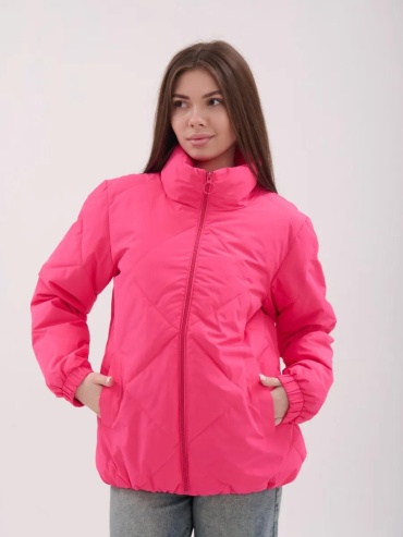Демисезонная куртка MP Store розовый