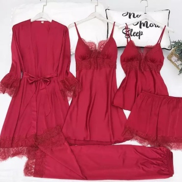 Комплект Leisure wear бордовый