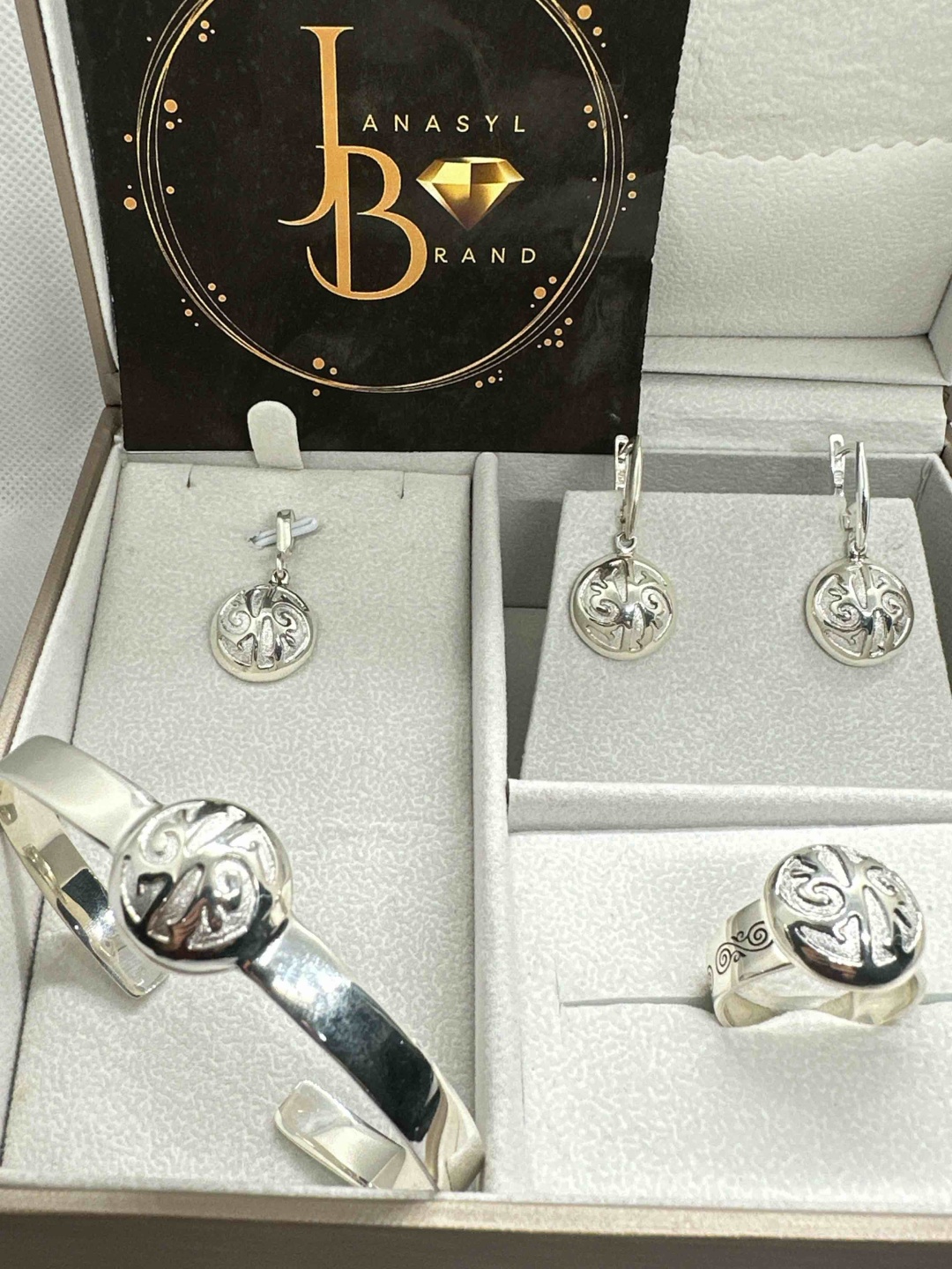 JANASYL Brand Қазақша ою вес 49 г серебро, без вставок