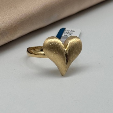 Кольцо Ballerina Jewelry K14476 размер 19 вес 2.25 г золото, без вставок
