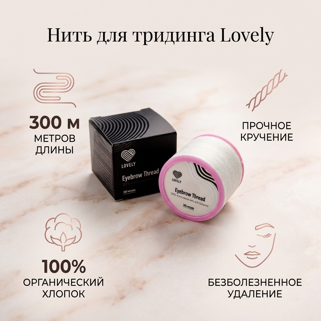 Lovely нить для тридинга 1 шт