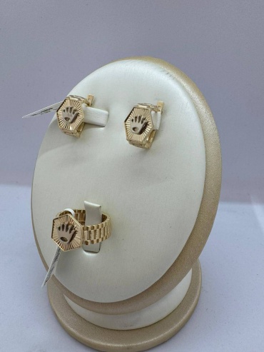 TABYS GOLD 135606540 вес 7.69 г золото, без вставок