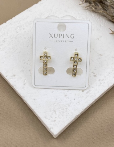 Серьги Xuping бижутерный сплав, фианит