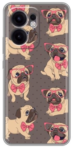 Чехол BAKR для OPPO Reno 13F рисунок