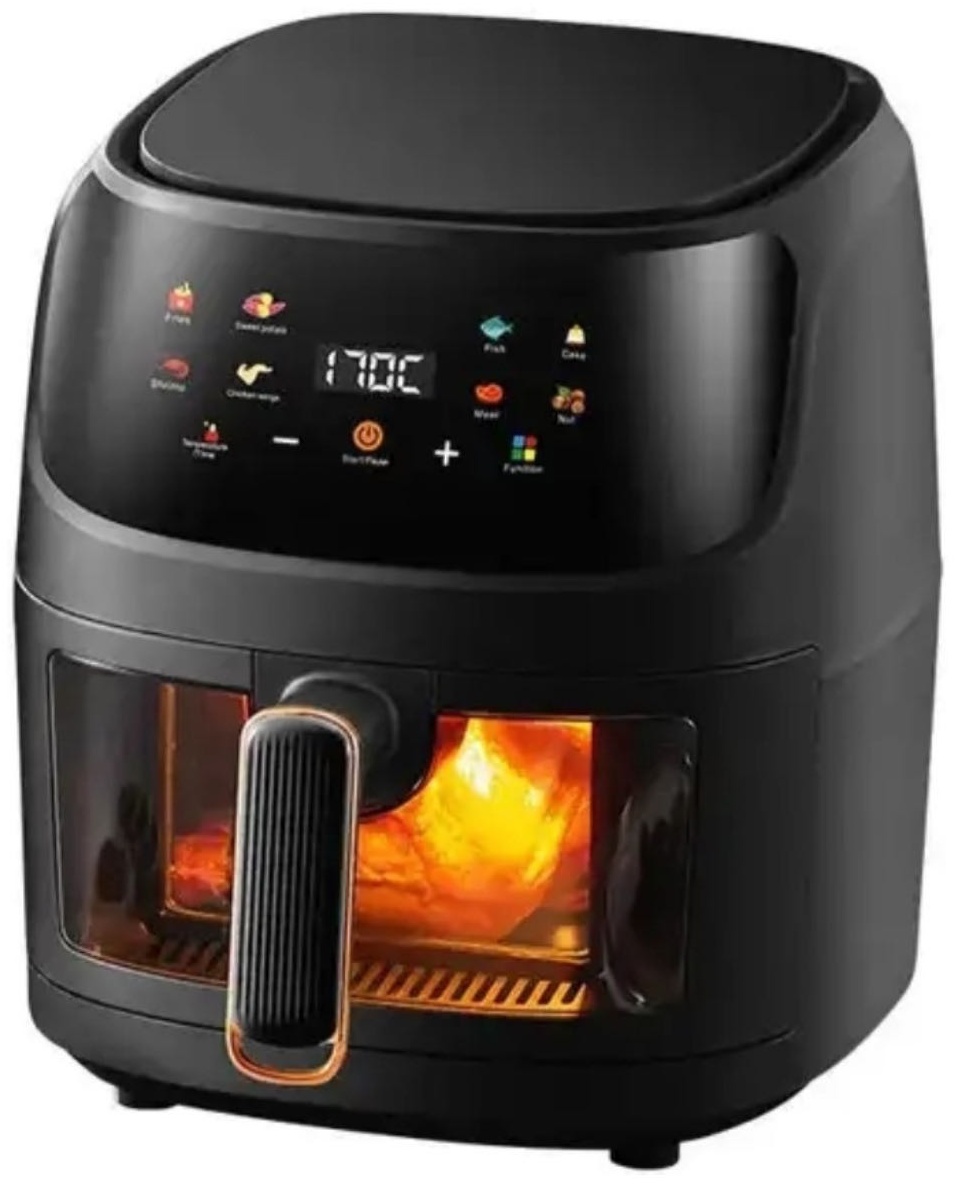 Аэрогриль Air Fryer QF-606B черный