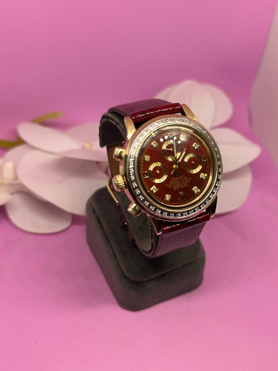 Кварцевые SAR JEWELRY красное золото