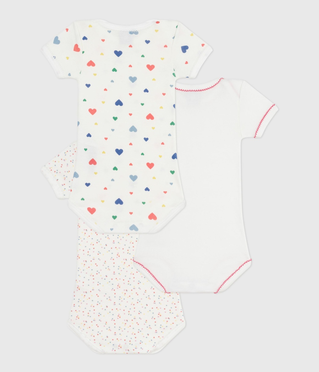 Набор боди Petit Bateau мультиколор