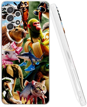 Чехол Mcover для Samsung Galaxy A52 рисунок