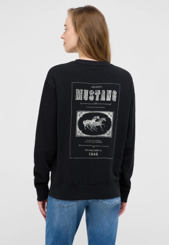 Свитшот MUSTANG черный