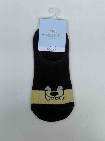 Следки Vinconte 4072 1 пара черный 5-7 лет