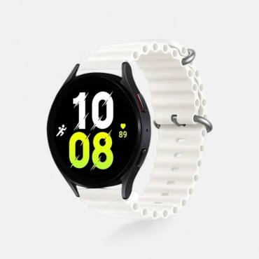 Ремешок Mircase для Garmin Forerunner 165 белый