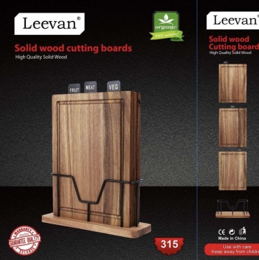 Leevan набор разделочных досок Leevan 3 шт, дерево