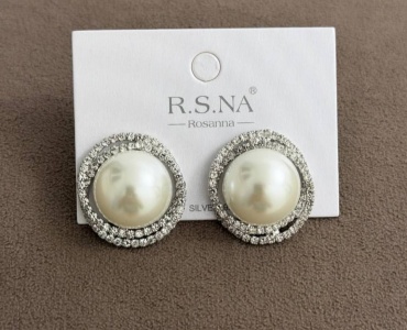 Серьги ACCESSORIZE бижутерный сплав, пластик