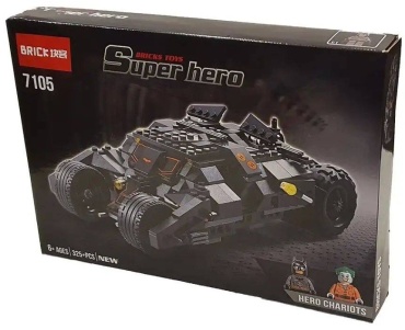 Конструктор Brick Super hero, деталей 325 шт