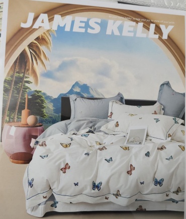 Комплект JAMES KELLY евростандарт хлопок, : 48x74 см