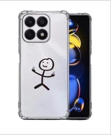 Чехол DiCase для Honor X6b прозрачный