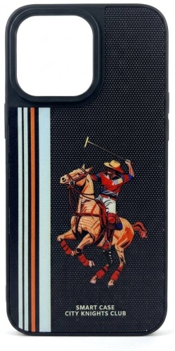 Чехол Santa Barbara Polo & Racquet Club для Apple iPhone 15 Pro черный