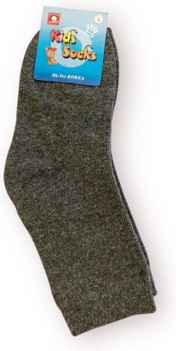Носки KIDS SOCKS К78 1 пара серый 7-8 лет