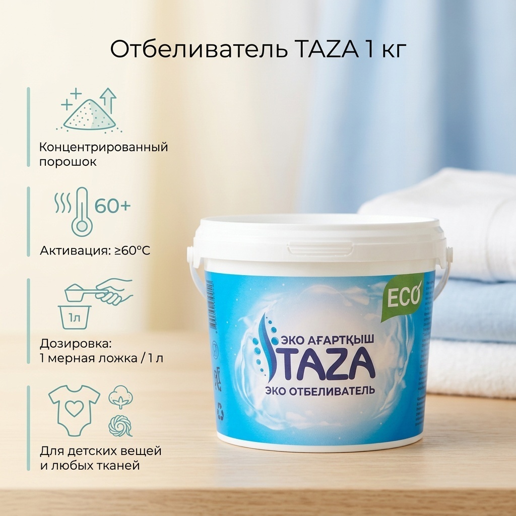 TAZA отбеливатель-пятновыводитель 1000 1