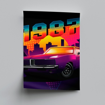PEMIKAN CRAFT постер 1987 30x40 см