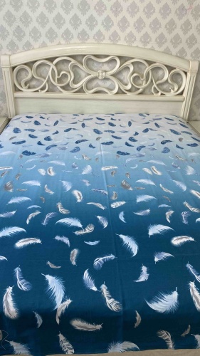 Простыня Русские бязи 150x220, хлопок, поплин