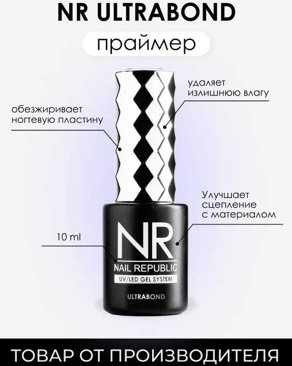 Nail Republic Ultrabond праймер 10 мл