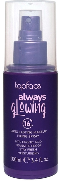 Topface Always Glowing фиксатор макияжа для лица 100 мл