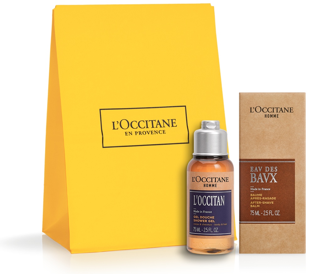 L'Occitane Подарочный набор в саше "L'Occitan" набор для бритья для мужчин