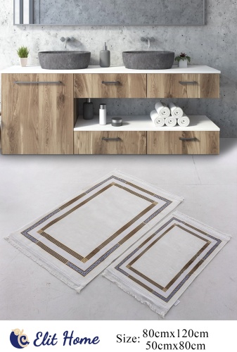 Elit Home комплект ковриков MODEVSA 120x80 см, микрофибра