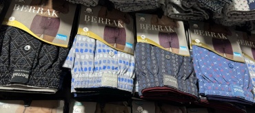 Шорты Berrak Tekstil синий, графит
