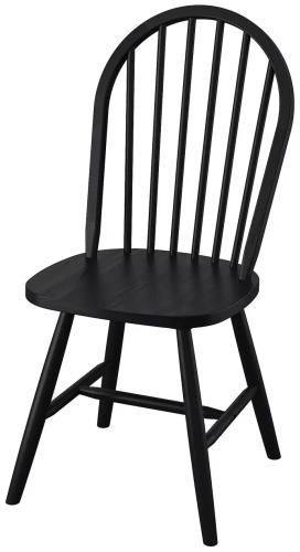Стул IKEA SKOGSTA, 94x44x43 см, черный 1 шт.