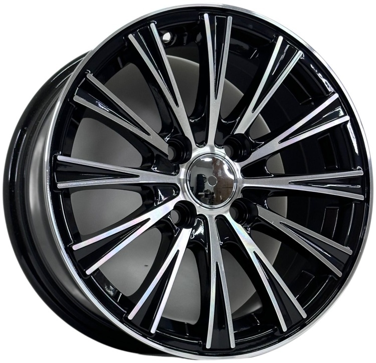 Top Grade 1064WW 6x14/4x100 D67.1 ET35 4 диска черный, серебристый