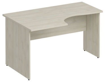 Стол компьютерный Юнитекс Комфорт, 140х90x75 см, светло серый