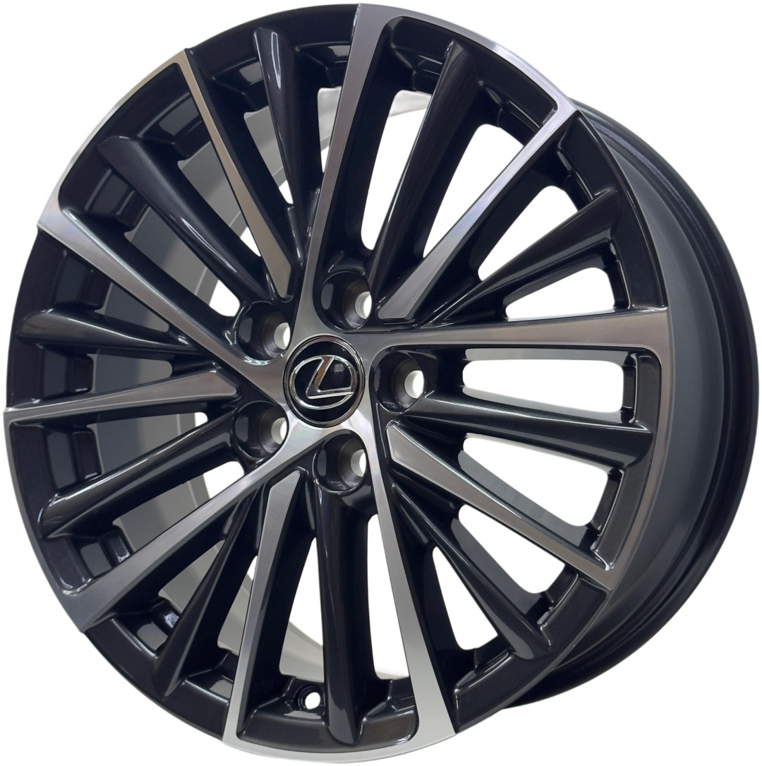 Yixing 2015 WESTWHEELSSHOP 8x18/5x114.3 D60.1 ET45 4 диска антрацит, хром