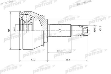 PATRON шрус наружный PCV1419