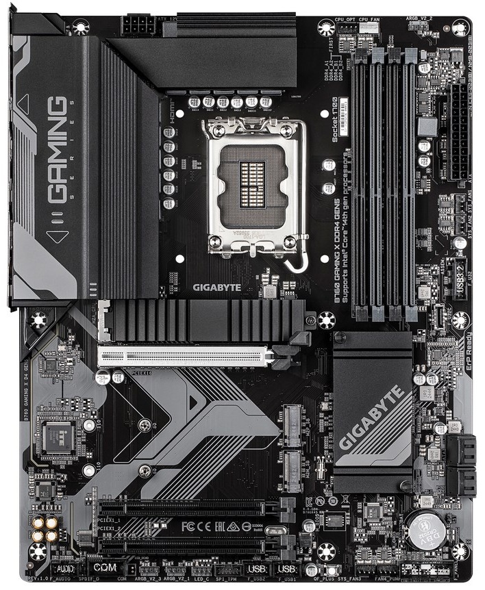 Материнская плата GIGABYTE B760 Gaming X D4 Gen5 (9MB76GX45-00-G10)