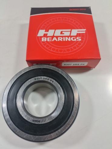 HGF BEARINGS подшипник скольжения шариковый радиальный цилиндрический однорядный (6307-2RS P4)