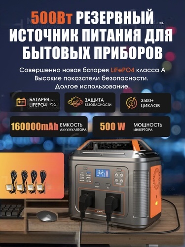 Портативное зарядное устройство SL-69-L3 160000 мАч