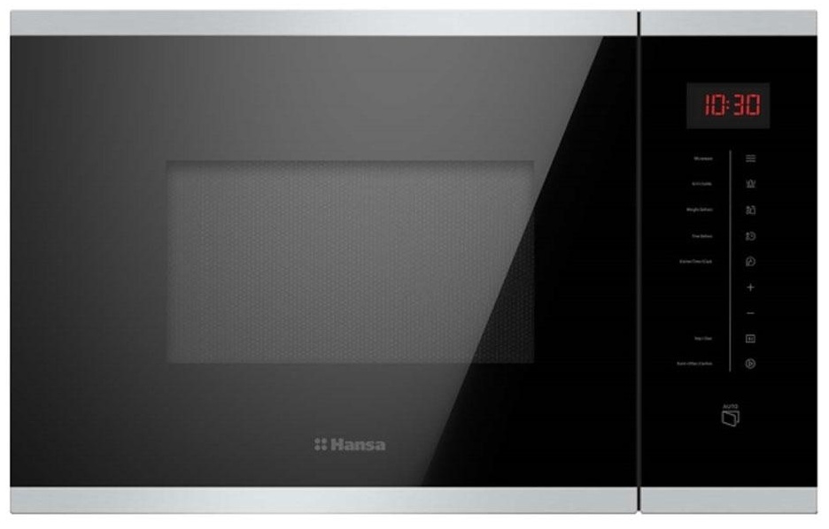 Микроволновая печь Hansa AMMB 25 E1XH серебристый-черный