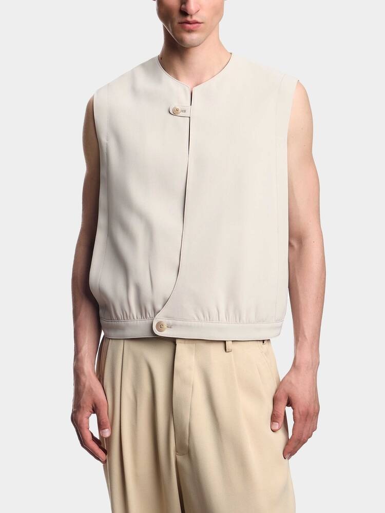 Жилет Emporio Armani серый