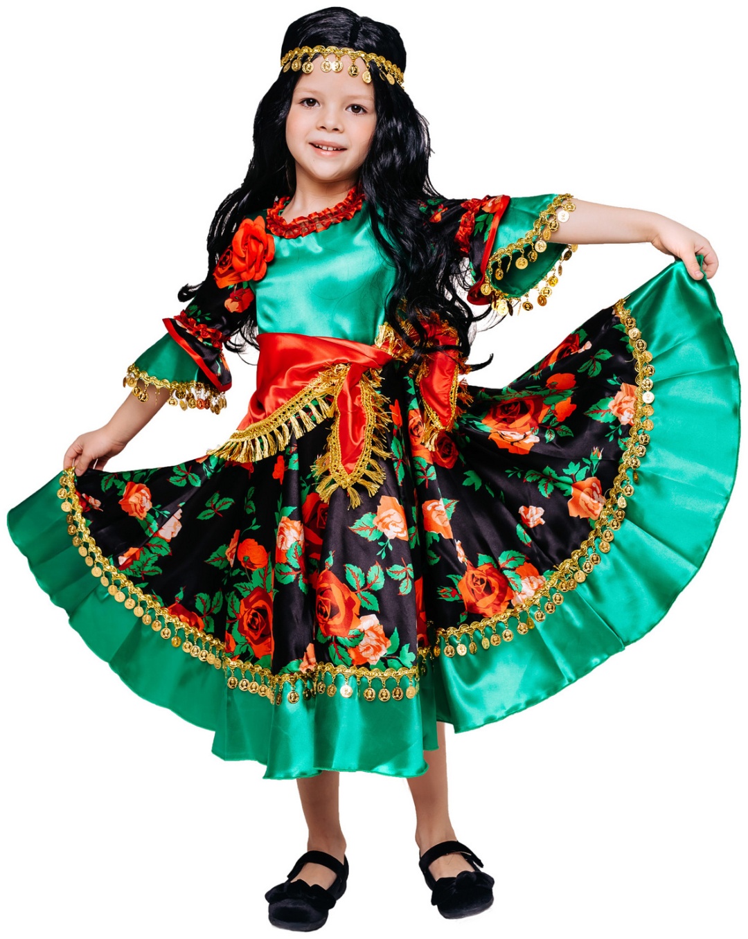 Карнавальный костюм Batik Цыганка Рада мультиколор