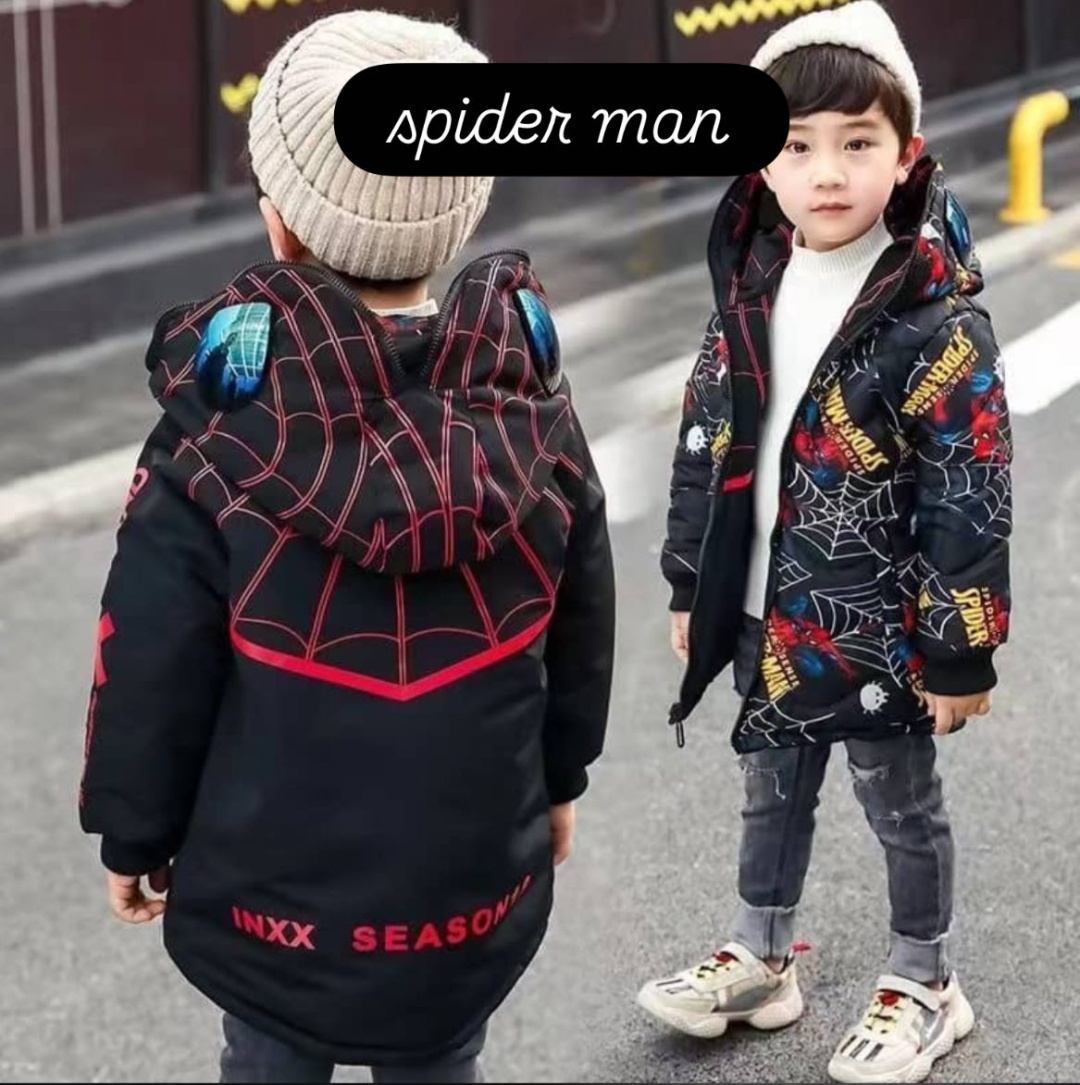 Демисезонная куртка Xiuyute Spider-Man черный